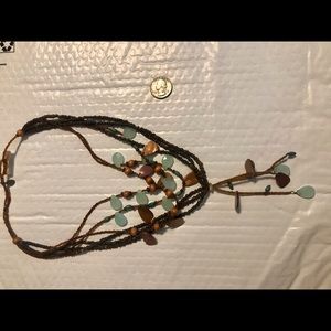 Express necklace, beads